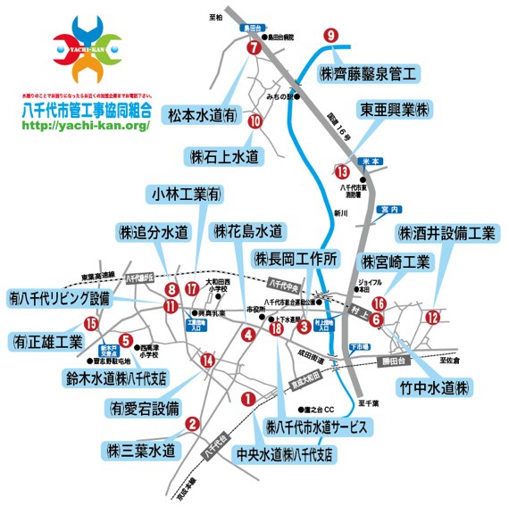 組合マップ